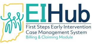 Return to EI Billing Home Screen